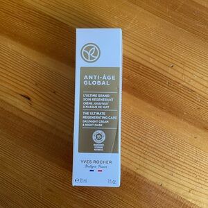Yves Rocher Anti-Âge Global Cream & Mask - White and Gold